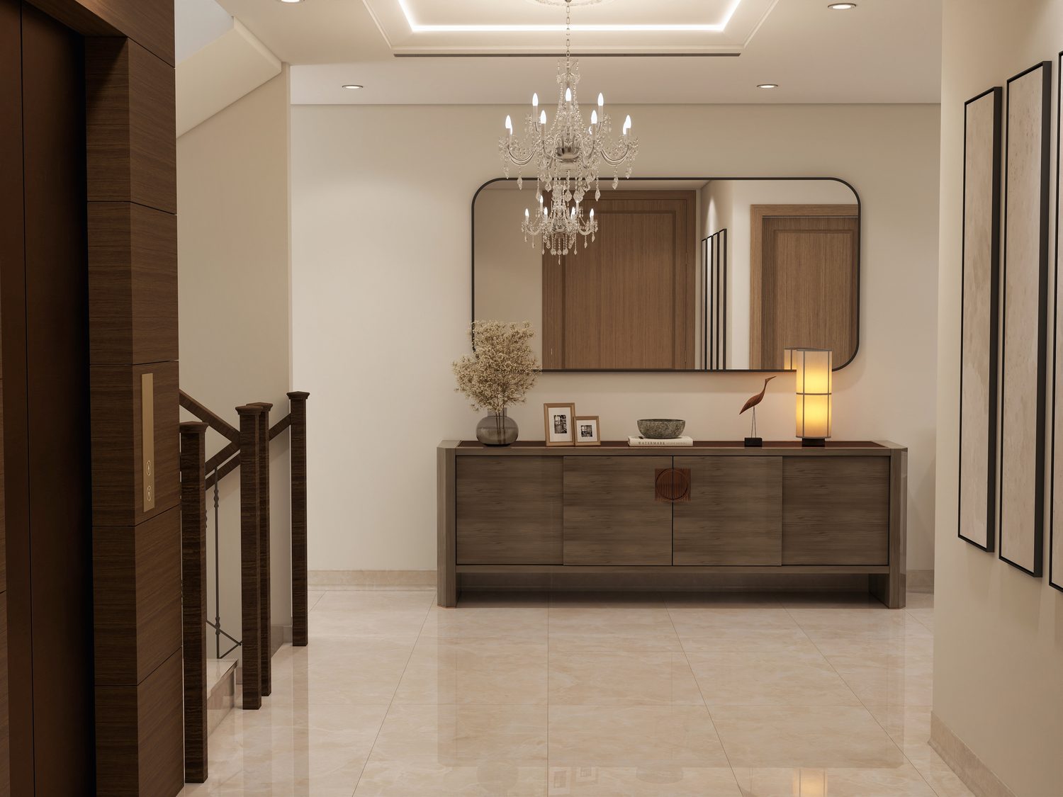 Daisy II, entrance lobby