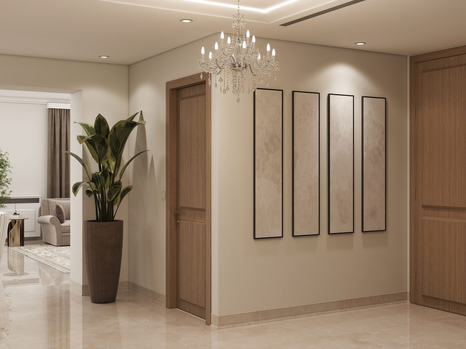 Daisy II, entrance lobby