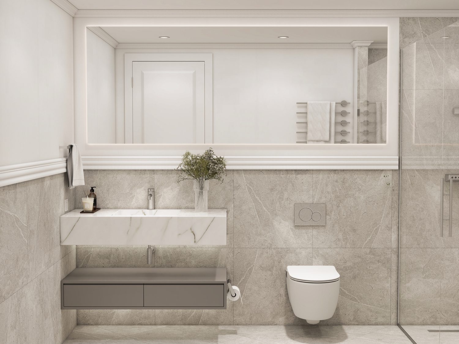 Daisy II, bathroom