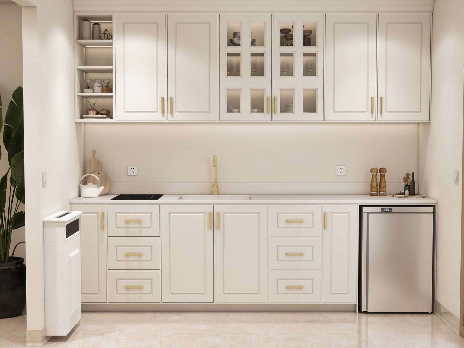 Daisy II, kitchenette