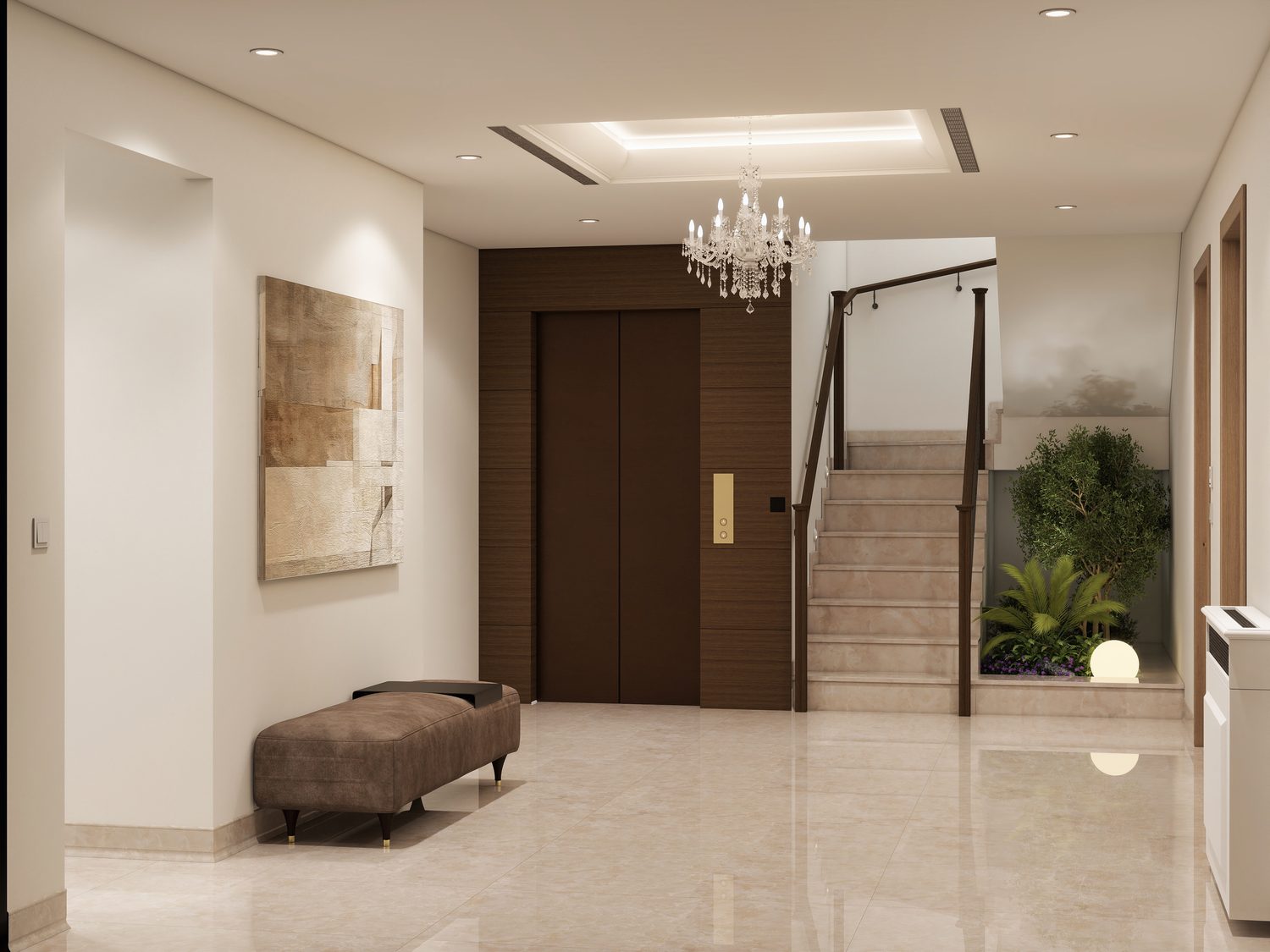 Daisy II, private lobby