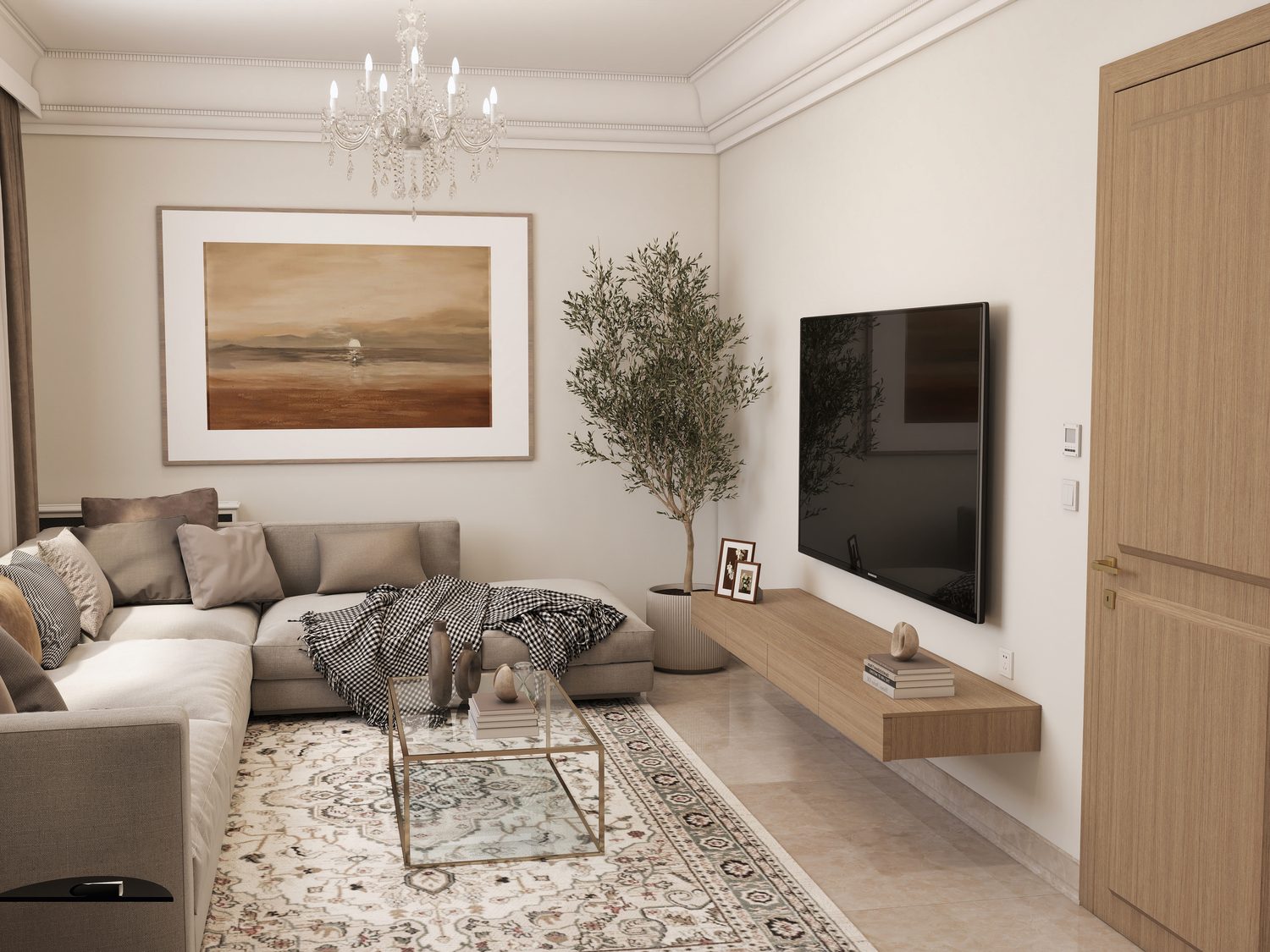 Daisy II, tv room