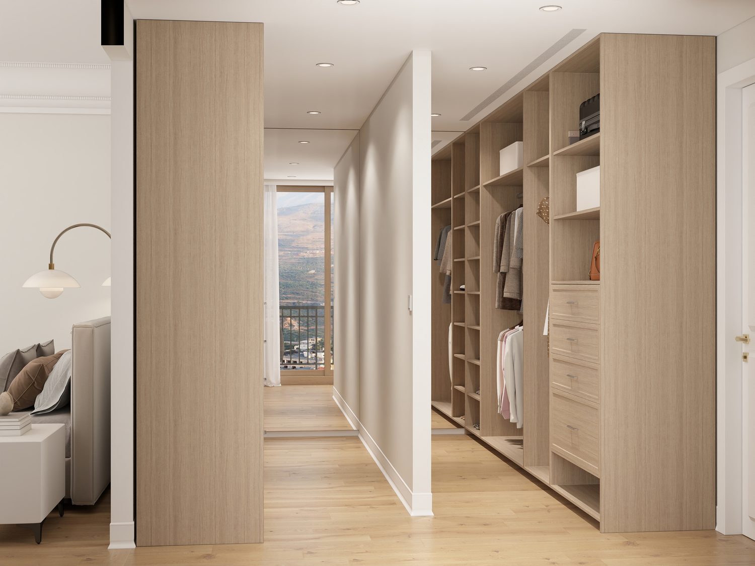 Daisy II, master walk-in closet