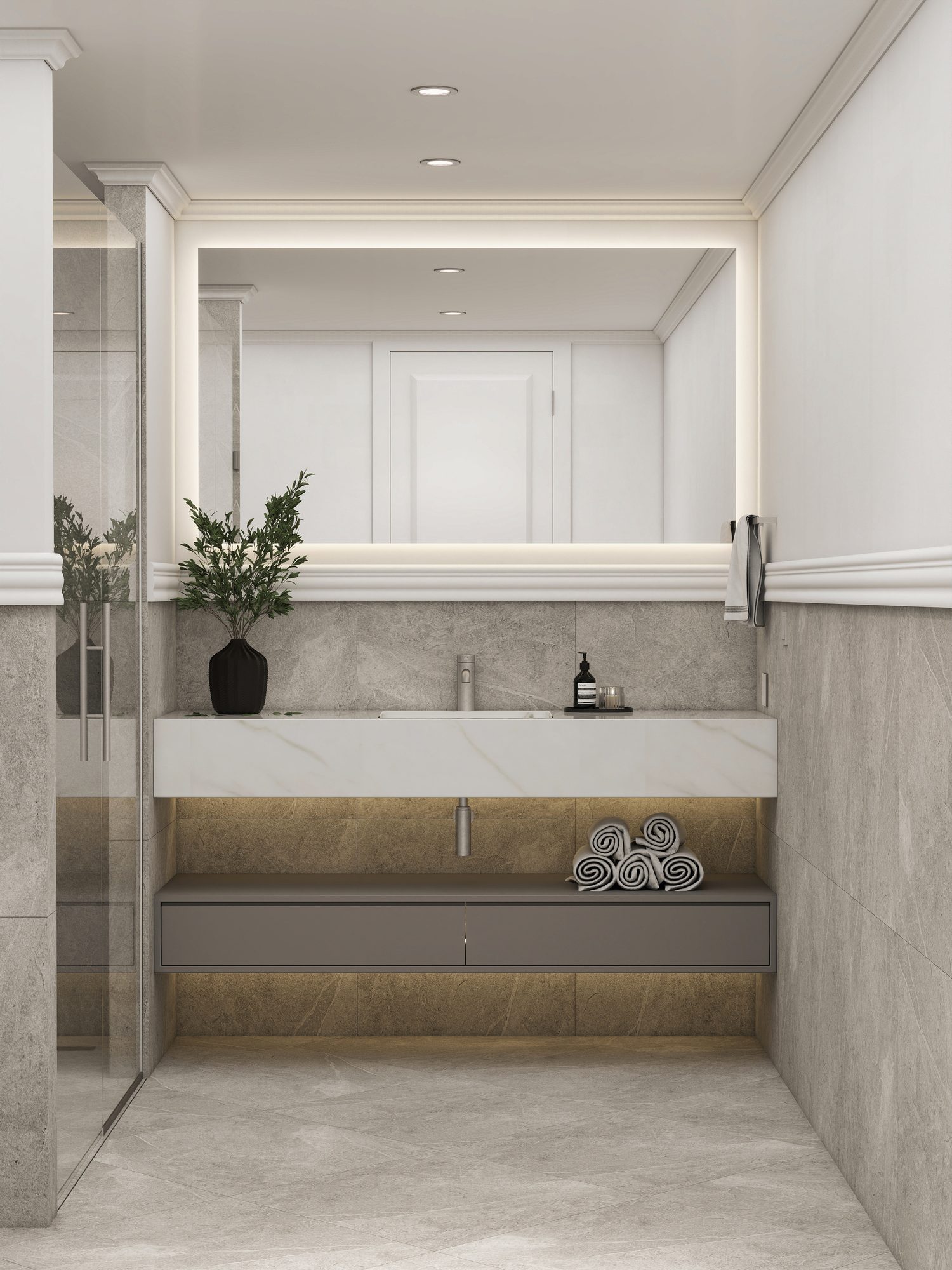 Daisy II, bathroom