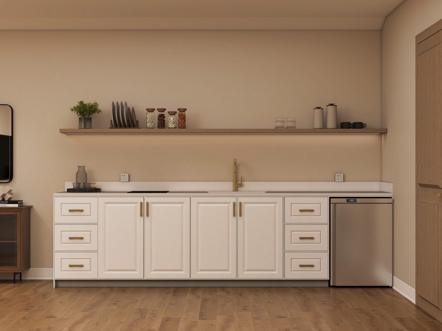 Daisy II, kitchenette & dining